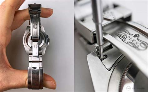 change rolex bracelet|Rolex oyster bracelet adjustment.